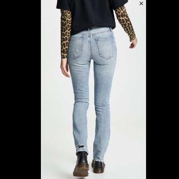 NWT Current/Elliott Stovepipe jeans. Size 26 - Picture 3 of 7